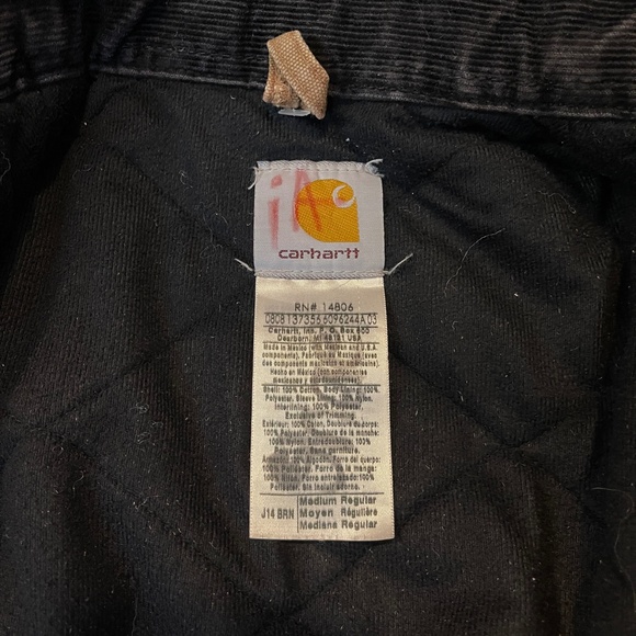 VTG Carhartt Jacket Mens Medium J14 BRN Synovex Choice in brown HTF western coat - Picture 6 of 16